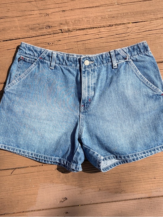 Polo Ralph Lauren Pants - Vintage 2000’s Y2K medium light wash Polo Ralph Lauren mid-rise Jean shorts